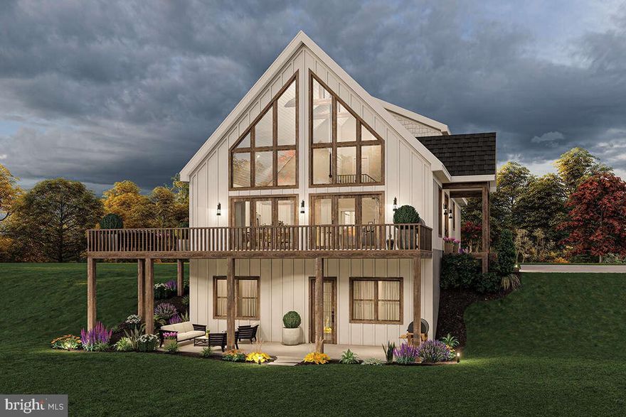 Luxury Chalet-Style New Construction – Home under roof and siding going up 12/5/25.

Welcome to your custom-built mountain escape in the heart of the Shenandoah Valley! This 1,952 sq. ft. chalet-style home offers 3 bedrooms, 2.5 baths, and a full unfinished walk-out basement with 9’ walls—perfect for future expansion. Surrounded by nature and just minutes from wineries, trailheads, and the Shenandoah River, this home is an outdoor lover’s dream.

Step inside and be greeted by upscale finishes, including LVP flooring throughout the main living areas and bathrooms, sleek black fixtures and trim, and a stunning gas fireplace with stone surround. The main level primary suite features a custom-tiled shower and luxurious bathroom design.

Quality construction includes:

Dual-zone heat & central AC

CertainTeed architectural shingles

Vinyl siding & pressure-treated decking

2x4 exterior walls

200-amp electric service

Carpeted bedrooms and upstairs areas provide warmth and comfort, while the open concept living space delivers a modern, airy feel. With timeless design and thoughtful upgrades, this home is ready to become your personal sanctuary. Plus a circular driveway. delivery in less than 60 days and still time to pick colors!