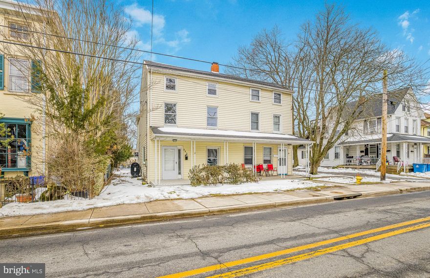 Welcome to this spacious 3-story twin on Main Street in Elkton! This 4-bedroom home offers comfortable living with a full bathroom and two half baths — including a bathroom on every floor for added convenience. The remodeled kitchen features updated cabinetry and modern finishes, and new baseboard heating has been installed throughout the home. Enjoy a large backyard for relaxing or entertaining, along with a shared driveway for off-street parking. Conveniently located near local amenities and major routes, this home is ready for its next tenants!