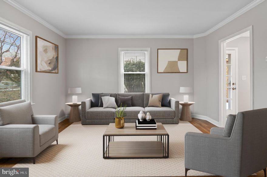 Nestled in the charming Parkville neighborhood, this exquisite Cape Cod-style residence exudes warmth and sophistication, offering a perfect blend of classic charm and modern convenience. Built in 1949, this home has been meticulously maintained, showcasing an excellent condition that invites you to settle in and make it your own. As you step inside, you are greeted by the rich allure of hardwood flooring that flows seamlessly throughout the main living areas. The inviting family room, conveniently located off the kitchen, serves as the heart of the home, perfect for both intimate gatherings and lively entertaining. Natural light pours in through replacement windows, creating a bright and airy atmosphere that enhances the home's welcoming ambiance. The eat-in kitchen is a culinary enthusiast's dream, equipped with high-end appliances including a gas oven/range, dishwasher, and refrigerator, all designed to elevate your cooking experience. The thoughtful layout ensures that meal preparation is a joy, while the adjacent dining area provides a cozy spot for casual meals or morning coffee. This residence features three spacious bedrooms, including a convenient entry-level bedroom that offers flexibility for guests or a home office. The two full bathrooms are tastefully appointed, providing a serene retreat for relaxation and rejuvenation. Additional highlights include ceiling fans that enhance comfort throughout the seasons and an upper-floor laundry area that adds to the home's practicality. The driveway provides ample parking, ensuring convenience for you and your guests. Set on a generous 0.23-acre lot, this property offers a sense of space and tranquility, perfect for outdoor activities or simply enjoying the fresh air. The Cape Cod architectural style adds a timeless elegance to the exterior, making it a delightful sight in any season. Experience the exclusive lifestyle that this Parkville gem has to offer, where comfort meets luxury in every detail. Whether you are hosting friends, enjoying quiet evenings at home, or exploring the vibrant community, this residence is a true sanctuary that invites you to create lasting memories. Embrace the opportunity to call this beautiful property your home.