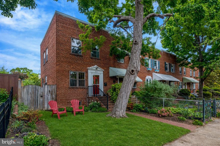 Welcome to 516 E Luray Ave—an end-unit Del Ray gem where classic charm meets everyday livability in one of Alexandria’s most loved neighborhoods. With additional windows that bring in abundant natural light, this home lives brighter and more open than your typical rowhome.

This isn’t just about the home—it’s about the lifestyle. From morning coffee runs to weekend strolls, you’re perfectly positioned to enjoy the best of Del Ray, with the neighborhood hardware store, nearby grocery options, and beloved community spots all just blocks away.

Inside, the home has been thoughtfully refreshed with fresh paint throughout and brand new carpet in the basement, creating a clean, move-in ready feel. The flexible layout offers space for everyday living, working from home, or hosting guests with ease.

Outdoor living is where this home truly shines. The fully fenced backyard offers a private retreat for relaxing, entertaining, gardening, or simply enjoying a quiet evening outside. The rear deck has been freshly restained and is ready for summer nights and weekend gatherings. With additional yard space in both the front and back, there’s room to truly enjoy the outdoors—something rarely found at this price point in Del Ray.

Parking is effortless with street parking out front plus two dedicated spaces in the rear alley driveway—an underrated but major convenience in this neighborhood.

What truly sets this home apart is the sense of community. It’s the kind of street where neighbors know each other, where daily errands are a walk away, and where the neighborhood itself becomes part of your routine.

If you’ve been waiting for that perfect blend of charm, light, outdoor space, and walkable Del Ray living—this is it.