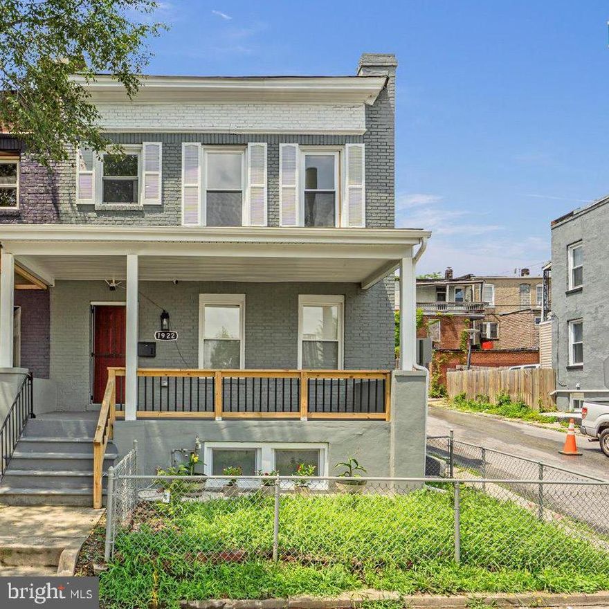 Experience modern urban living in this fully renovated 4-bedroom, 3.5-bath townhouse at 1922 N Bentalou St in Baltimore. Spanning 2,300 square feet, this home seamlessly blends contemporary design with functional elegance.​


The main floor welcomes you with an open-concept layout, featuring an electric fireplace that adds warmth and ambiance. The gourmet kitchen is a chef's delight, equipped with stainless steel appliances, quartz countertops, and custom cabinetry. Conveniently located on this level is a washer and dryer, enhancing everyday living.​

Upstairs, the primary suite offers a private retreat with an ensuite bathroom and a spacious walk-in closet. Two additional bedrooms are connected by a stylish Jack and Jill bathroom, providing both comfort and privacy.​

Additional highlights include new windows throughout, a two-car parking pad, and a fully finished basement that adds versatile living space. All renovations have been completed with approved permits, ensuring quality and compliance.​

Located in the vibrant Mondawmin neighborhood, this home is just minutes from downtown Baltimore, offering easy access to shopping, dining, and entertainment.​


Don't miss the opportunity to own this exceptional property.