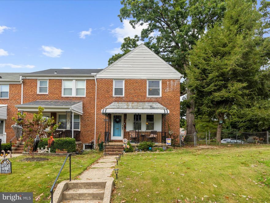 OPEN HOUSE - Saturday, November 1st    12PM - 2PM
Welcome to 6618 Altamont Ave — a beautiful end-unit brick townhome in the heart of Catonsville! Step inside to find hardwood floors throughout and a bright, open main level that’s perfect for both relaxing and entertaining. The kitchen features granite countertops, a spacious island, and plenty of room to gather with family and friends.

Upstairs, you’ll find three comfortable bedrooms and a full bath with marble flooring. The partially finished lower level offers a nice-size rec room, half bath, and walk-out access to the backyard — ideal for a playroom, home office, or hangout space.

Enjoy outdoor living with a fenced yard, perfect for pets or gardening, and unwind on the inviting covered front porch — a great spot for morning coffee or evening chats. Conveniently located near shops, restaurants, and commuter routes, this home is move-in ready and full of Catonsville character and charm!