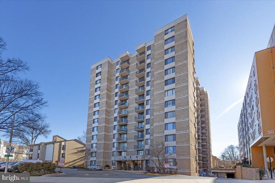 Convenience and Comfort in the Heart of Rockville

Welcome to 4 Monroe St #4-402, Rockville, MD 20850—a well-appointed 2-bedroom, 2-bathroom condo offering the perfect blend of convenience, amenities, and location.

Step into a bright, freshly updated space with new flooring that complements the open layout. The unit comes with a garage space conveniently located near the building entrance, providing seamless access. This building is packed with amenities, including an exercise room, sauna, party room, and a dedicated storage bin for added convenience. A shared laundry room is available on every floor, making daily tasks a breeze.

The condo fee covers a 24-hour concierge service, all utilities, underground parking, access to the exercise room, party room, sauna, and pool, plus additional storage. With everything included, this home offers a low-maintenance lifestyle perfect for busy professionals or anyone seeking ease and comfort.

Location couldn’t be better! Rockville Town Center is just a short stroll away, offering a variety of restaurants, entertainment options, and shopping. Rockville Metro Station is right across the street, making commuting and travel effortless.

Don’t miss the opportunity to own this well-located and feature-packed home. Schedule your showing today!