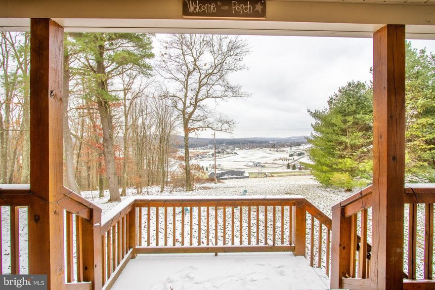 Welcome to "Lookout Ridge!"   With an amazing view year-round of the lake and golf course, sunrises and sunsets are divine from the front porch or fire pit!  Less than 15 Minute drive to Wisp, the location provides great value with proximity to everything great about Deep Creek Lake!  Great Home, for Primary, 2nd Home or Investors...   Completely remodeled since 2021, "Lookout Ridge" has an incredible view, and has been success with $45,000 gross rent in less than 1 year...   The expanded sewage system and permit (August, 2022) will allow up to 5 bedrooms.  The 4th bedroom has been remodeled with a barn door.  The utility area can be transferred into a 5th bedroom or entertainment area.  Deep Creek Properties has managed the short-term listing with a 4.91 rating with 33 reviews thus far (as of 1/5/2023).  Thank you for taking a look at "Lookout Ridge"!

The main floor has an open floorplan with great area, fireplace, and dining leading into an open kitchen with granite countertops and stainless steal appliances.  Two bedrooms on the main floor (queen; full-twin/twin bunkbed) with full bath and laundry.

Upper floor has large entertainment area with huge cathedral master bedroom with multiple closets and full bath with jacuzzi tub.  

Lower floor has 4th bedroom (Full/Full Bunkbed & Twin/Full Bunkbed), family room area has a theatre area, wood burning stove, TV area and fuseball/ping pong.

House has large 2-car garage with storage shed.

The property is large with the hill in the front yard, and a bbq deck in the back.  The hot tub is on the front porch for the best views!