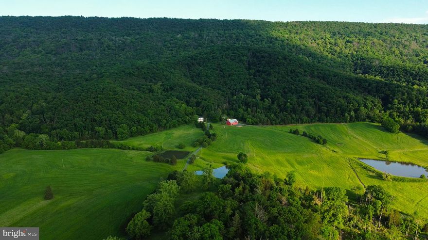 Welcome to renowned and historic Timothy Hill Farm located south of Strasburg in the Sandy Hook area of the county. On the market for the first time since 1963 so don’t miss your chance to own this gorgeous farm. Expansive acreage that stretches from Sandy Hook Road to very near the crest of Signal Knob Mountain. This one of a kind offering features frontage with the George Washington National Forest of nearly a mile and frontage along the North Fork of the Shenandoah River of over 700 ft. Three separate stocked fishing ponds add to the beauty and character of this farm and provide stellar fishing experiences for the whole family. Includes nearly a 100 acres of high quality and well managed hay ground, a barn, detached garage, workshop, and guest quarters. The lovely farmhouse features 3 bedrooms, 2 bathrooms, and over 2100 square feet of living space. Elite panoramic views of the surrounding countryside can be seen from the higher elevations of the farm year round and access is secured via road frontage on Sandy Hook Road which is a state maintained gravel road. Prime hunting opportunities for trophy deer, turkey, bear, and small game. Conveniently located to the I-81 and I-66 corridors. Protected from development by the Virginia Outdoors Foundation and 40 plus acres set aside for quail reintroduction. Zoned C-1 (Conservation) and a terrific location for your next country home and/or farming operation. A short drive from all the amenities and attractions Winchester and Harrisonburg have to offer.
