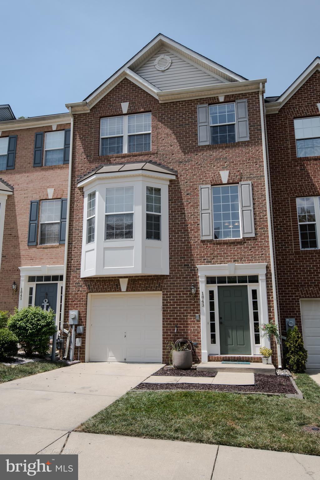 Lovely brick front townhome located in desirable Piney Orchard!--Very well-maintained 3 bedroom, 2.5 bath in a cul-de-sac. Huge open living room w/bay window and hardwood floors, kitchen with stainless appliances opens to the dining area. Private 1-car garage. Bathroom in finished basement, which can easily be turned into a family room and/or 4th bedroom. Primary bedroom has private bath with heater lamps. Please no smokers or pets. Showing by appointment after submitting financial addendum attached-Available August 1st.