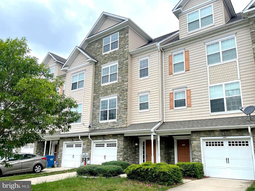 LUXURY TOWN HOME WITH IMMEDIATE AVAILABILITY!   Enjoy luxury living in this 3BR 2FB 2HB over 2,500 sq ft town home with 1 car front load garage in Prince Frederick.  The entry level welcomes you home with the large foyer, family room with sliding door leading to the fenced rear yard, garage, utility room and half bath. On the main level is the upscale kitchen with gas cooktop, wall oven, built in microwave, granite counter tops, stainless steel appliances, pantry and table space. Also on this level is the open living and dining area as well as a half bath. Upstairs are two large bedrooms both with walk-in closets, a full hall bath and laundry room. The entire upper level is the Primary Bedroom suite with a very large bedroom area, walk-in closet and the spacious Primary bath with large corner tub, two vanities and separate shower.  Landlord pays HOA fees.  The community's location offers easy access to Routes 2/4 and 231 as well as the many amenities  offered by the Prince Frederick area. Approx 30 min drive to NAS PAX.  Spayed/neutered pets considered on a case-by-case basis. Property is available for immediate occupancy.