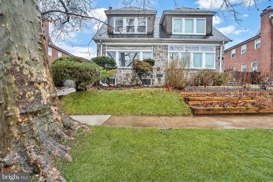 Experience the charm of this beautifully renovated home in the desirable Mayfield neighborhood. With a complete renovation in 2024, this residence boasts 4 spacious bedrooms and 4  bathrooms, ensuring comfort for everyone. Open floor concept, natural sun light, hardwood floor and a fully finished basement with an outside entrance.  Step inside to discover stunning engineered wood flooring that flows seamlessly throughout the open layout, highlighted by a cozy fireplace that invites warmth and relaxation. The traditional brick and stone exterior exudes timeless appeal, while the thoughtful design maximizes natural light.   Don't miss your chance to own a home across from Herring Run park and Lake Montebello!