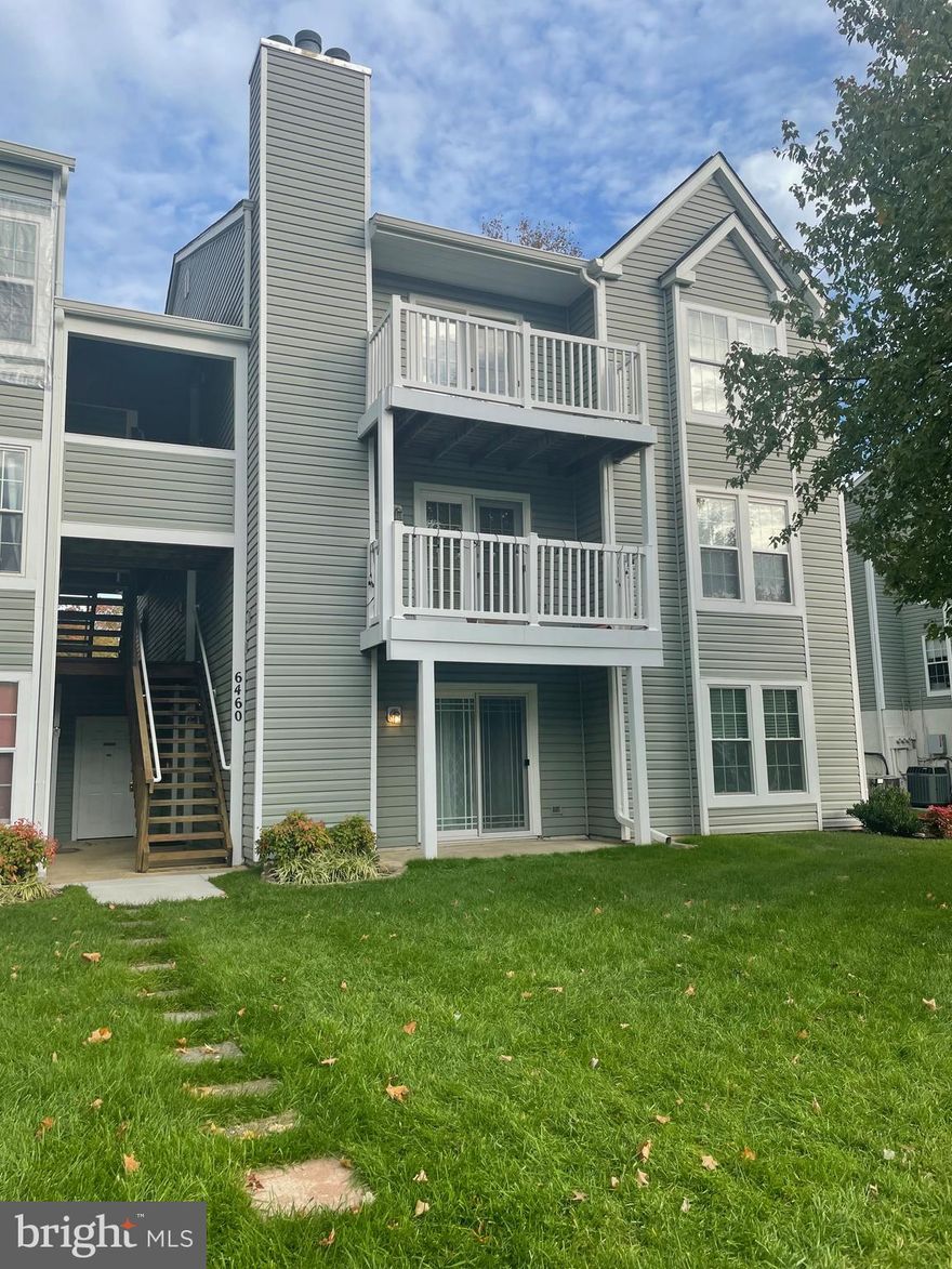 Great condition 2 BR unit with 2 full baths.  Electric Fireplace for Autumn evenings .  Walk out to your own patio space on the ground level.  Great location with plenty of parking and open space.  Water and Sewer included with Rent, along with Condo fee.   Tenant just pays for Electricity.