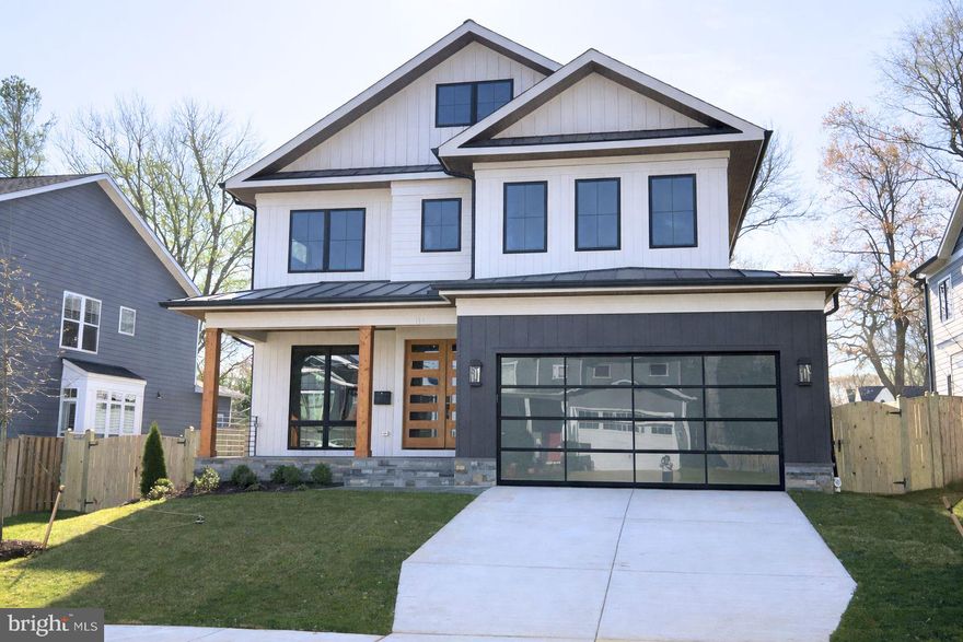 Gorgeous new construction in sought-after Vienna Woods, this transitional-style custom home offers over 5,800 finished square feet on a level quarter-acre lot with a seamless open floor plan across 3.5 levels. Featuring 7 bedrooms and 7.5 bathrooms, the home showcases high-end finishes throughout, a stunning gourmet kitchen with Thermador appliances, expansive island, and breakfast area open to the family room, plus a screened porch and deck for effortless indoor-outdoor living. Main-level office/bedroom with full bath adds flexibility.
Upstairs, the luxurious primary suite includes a sitting area, dual walk-in closets, and spa-inspired bath, while all additional bedrooms feature en-suite baths. The fully finished lower level offers a recreation room with walk-up wet bar, exercise room, and guest suite.
Ideally located just 2 blocks to Maple Avenue, the YMCA, and the W&OD bike trail and one block to Vienna Elementary School and ballfields, with easy access to I-66, Route 123, Vienna Metro, Tysons, parks, and schools.