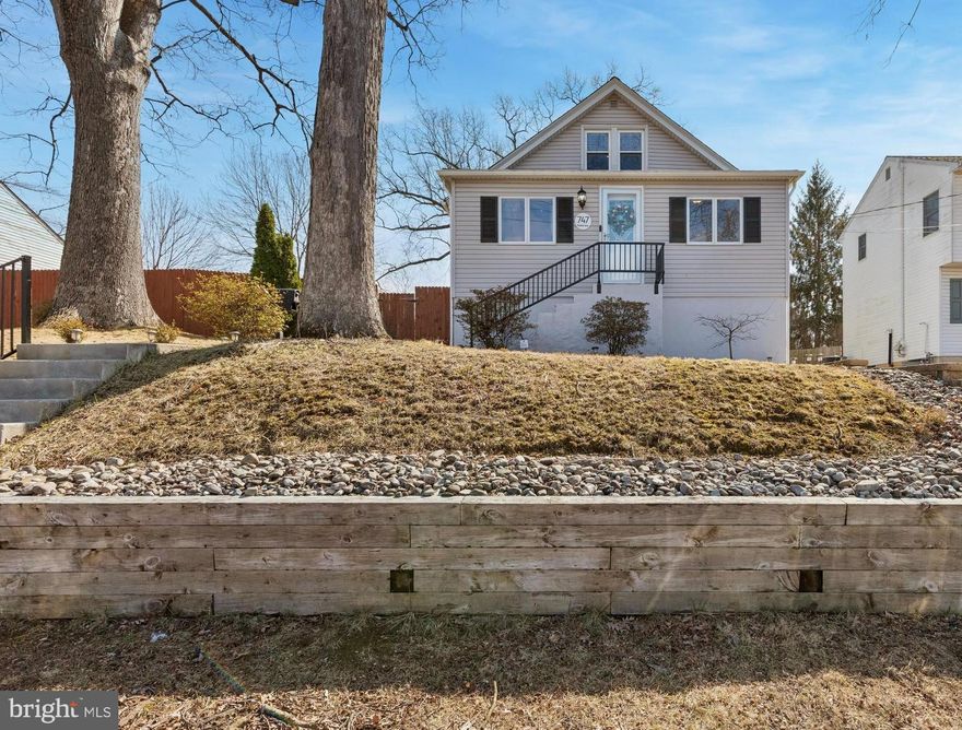 Welcome to 747 Tennis Avenue, nestled in the desirable Ardsley section of Glenside and part of the award-winning Abington School District.  This 3 bedroom,  2 bath home offers the perfect blend of modern updates, comfort and convenience while sitting on a large lot.   Upon entering the home, you step into the spacious, light-filled foyer complete with hardwood floors, crown molding and a large coat closet.  The hardwood floors continue into the living and large dining room which also boasts the same attention to detail with crown molding and stately wainscoting.  With its' large size, this room is perfect for hosting friends and family as well as weekday meals.  The kitchen features cherry cabinets, granite countertops and recessed lighting which all complement the tile flooring and elevate the space.  The two main-level bedrooms are generous in size and both have ample closet space.  The full hall bath is conveniently located on this level and has a double sink vanity and tile floors.  Travel upstairs to a large space that can be used as a primary bedroom retreat, home office or flex space.  Located on this floor is another full bath with a stall shower.   Step outside to find additional entertaining space with the covered porch and enjoy the large rear yard which is completely fenced in.  This space is ideal for outdoor relaxation and entertaining.  Additional highlights include newer ROOF 2021 complete with gutter guards,  EXTERIOR RAILING  2026, PATIO DOOR 2025, STORM DOOR 2025, FENCE 2021 AND CHIMNEY REPOINTING 2021.  Conveniently located near Ardsley Park, the Ardsley Train Station, shopping, dining and major commuter routes, this home is ready for you to move in and make it your own!  Schedule your showing today or visit our Open House!