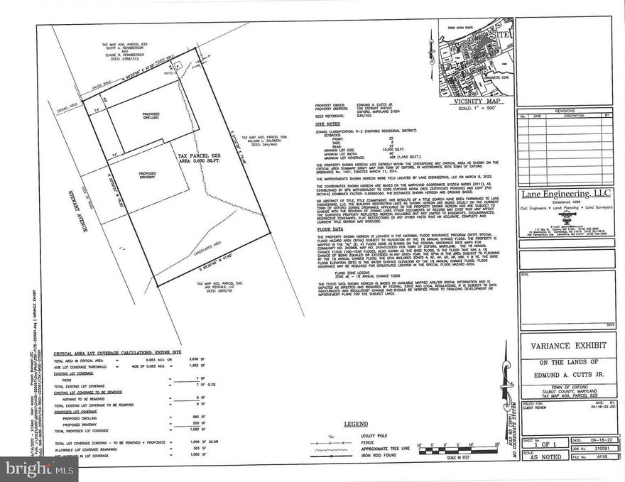 Rare Building site in Historic OXFORD MARYLAND.  CALL Town of Oxford for first hand details. Just PRELIMINARILY APPROVED (August 2022) by Oxford P&Z and Historic Commission for modest home.  Details in “minutes of meeting” NOW IN DOCUMENT SECTION OF THIS LISTING. Looks like an impervious surface coverage of app. 1, 452 square feet. Affordable lot ready for your creative spirit to make its mark. Less than one thousand feet and you are on the “STRAND”  one of the finest places “this side of heaven” to walk, put your toes in the sand and recharge. Hit the Chesapeake Bay - keep you boat close at one of the world class boatyards. Dine out – enjoy a libation - or just sit a spell. Live “THE CHESAPEAKE LIFESTYLE.”