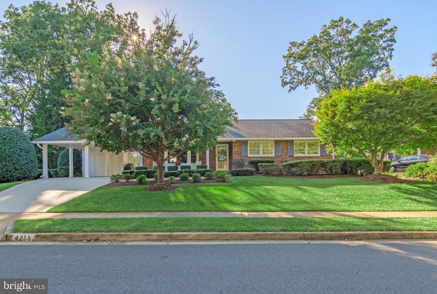 Welcome to your dream home in Fairfax, Virginia! Nestled within the highly sought-after Woodson High School pyramid, this captivating 5-bedroom, 3-full bathroom rambler with over 3,700 sq ft of living space is a true gem. Boasting a prime location, this residence offers unparalleled convenience and comfort.

As you step inside, you'll be greeted by an inviting ambiance that seamlessly blends style and functionality. The main level features four spacious bedrooms, providing ample space for your family or guests. The primary bedroom offers a tranquil retreat with a separate deck entrance.

Entertaining is a delight in this home, with two gas fireplaces adding warmth and charm to the living spaces. Whether you're hosting a cozy gathering or enjoying a quiet evening in, these fireplaces set the perfect atmosphere.

The sunroom is a tranquil oasis, offering panoramic views of the lush surroundings and serving as the perfect spot to unwind with a good book or enjoy your morning coffee.

Step outside onto the expansive entertaining deck, where endless possibilities await. From al fresco dining to starlit gatherings, this outdoor space is sure to impress. Surrounded by mature trees and manicured landscaping with built-in sprinkler system, it offers privacy and serenity, creating your own outdoor sanctuary. The backyard showcases abundant greenery, a charming water feature, and a practical storage shed. Yard lighting illuminates the outdoors all year round.

The lower level features a spacious bedroom and full bathroom, office space, laundry room and recreation room featuring a gas fireplace and wet bar with a convenient walkout leading to an outdoor patio.

The carport accommodates two cars and not only includes overhead attic storage, but also an extra storage room for added convenience.

The Worcester block party is an annual tradition held in the cul-de-sac at the end of the street, where neighbors eagerly contribute food for all to enjoy. This gathering fosters a tight-knit sense of community, marked by recurring events hosted each year, ensuring that everyone is included in the festivities.

Experience a summer of excitement at nearby Somerset Olde Creek Pool with events like the Polar Bear Plunge and Wine and Cheese Social, offering something for everyone from competitive tournaments to themed nights and creative activities, ensuring memories to last a lifetime. The swim team fosters a strong sense of camaraderie and belonging in the community.

Beyond its captivating features, this home offers unmatched convenience. Situated close to Fair City Mall, University Mall, an endless variety of restaurants, the vibrant City of Fairfax, and GMU's main campus, you'll have everything you need right at your fingertips. Enjoy cultural events, dining experiences, and shopping havens, all within minutes from your doorstep.

Don't miss the opportunity to make this exquisite Fairfax residence your own.