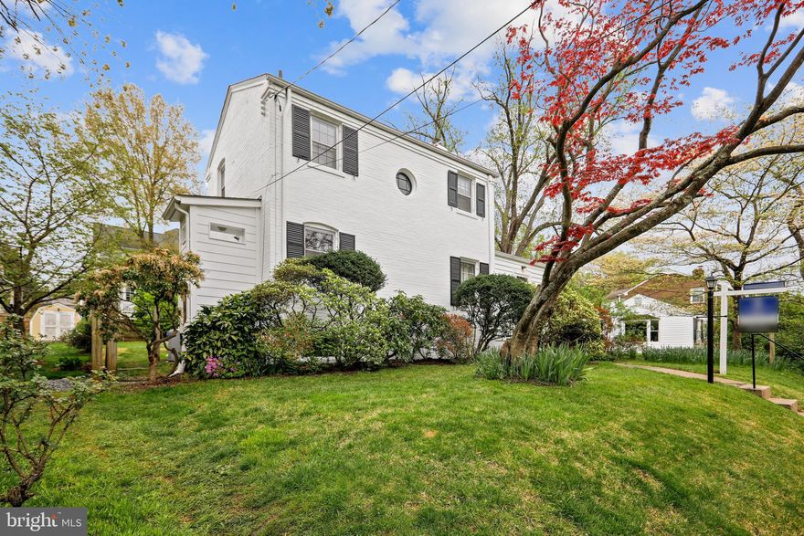 LOCATION, LOCATION, LOCATION!!  A charming single family brick colonial home in the much-desired Glen Cove subdivision of Bethesda. A short walk to the Friendship Heights Metro, shops and restaurants. easy commute to DC and beyond! This lovely well-appointed home features a living room, dining area, modern kitchen, first-floor owners suite with bathroom, first floor laundry and two further bedrooms and bath on the upper-level. There is also, a bright sunroom leading to the deck and a wonderful backyard ideal for grilling and hanging out with friends and family! This move-in ready home will not last long. HURRY!