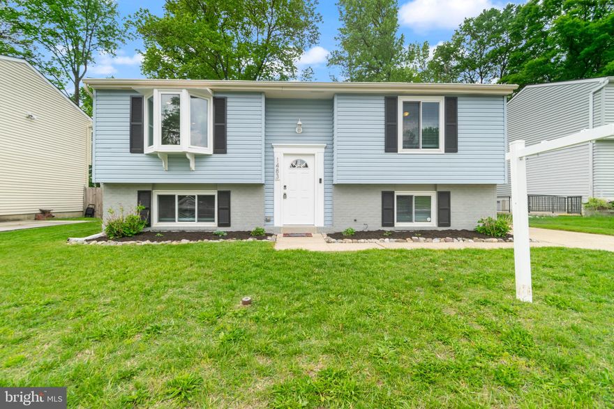 ***SELLERS HAVE SET AN OFFER DEADLINE FOR THURSDAY, MAY 15TH AT 5PM****Beautifully bright and sunny open floor plan home with on trend finishes.  The updated kitchen features granite countertops, stainless steel appliances, kitchen island, plenty of cabinetry and opens to the separate dining room and living room.  Upper level has 2 bedrooms and an updated full bath.  Lower level has the family room and 2 additional bedrooms with an updated full bath.  Large deck off of the dining room and the large flat backyard is fenced.  The roof is new and the HVAC is also new.  Centrally located for easy and quick access to Rt100, 295, 95 and 695.  Close to BWI airport and lots of shopping and restaurant choices close by.