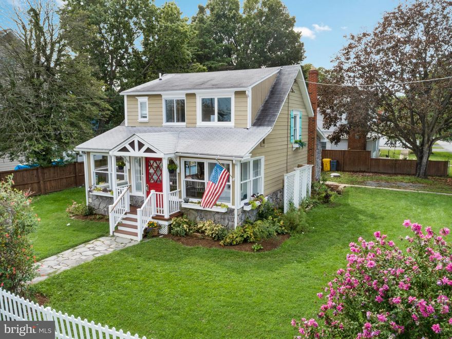 Beach house living!  Quaint beach community.   Fall in love with this charming 3 Bedroom, 3 bath home with a white picket fence and views of the Chesapeake Bay/South River.   Come home and feel like you have escaped from the rest of the world.    Just steps from the yard is access to the community beach.   Every day brings a different sunrise.   Grab  your beach chair and umbrella and put your toes in the sand or get on your paddle board, kayak, jet ski, sunfish, catamaran or whatever makes you happy and get out on the water!   Walk out a little off of the shoreline and check your crab pots. Go fishing. Watch the blue herons, swans, ducks and multitudes of other wildlife! On a cool evening have a bon-fire. You can walk your dog up and down the entire community beach. Take time to  find the rainbows after a storm.  As many other properties in this special community have been loved and appreciated this property has been lovingly renovated over the past 8 years yet has kept its charm.   It is hard to let go of such a special place but it's time for the current owners to pass the torch to a family who can make this special place their own.  Properties on this street do not come along often!      INTERIOR RENOVATIONS INCLUDE:  Updated kitchen, tile floor, appliances, ceiling, faucet,  and countertops, Renovated baths, Reconstructed interior staircase and wood detail wall, Installed bead board and coffered trim for ceiling in front room, Replaced plumbing throughout, Upgraded electric to 200 AMP main, Replaced HVAC system and ducts (2014), Installed R-19 insulation under the house,  Replaced water heater, Replaced front door, Installed crown molding in living and dining rooms, Replaced light fixtures and fans, Installed flooring throughout  the entire home, Installed washer and dryer in upper level laundry area, Installed baseboard in Master bedroom, Replaced 3 upstairs windows, Replaced 2 downstairs windows, Installed living room Built-ins,        EXTERIOR RENOVATIONS INCLUDE:    Re-built the wrap around deck, Built Arbor on deck with exterior lighting, 8x16 shed installed, installed privacy fence on side and rear, Installed planter boxes, Installed white picket fence,  Installed fence entry arbor and custom gate with flagstone walkway leading up the front door.    Installed front portico and front steps,  Installed Hardie Plank siding, Custom trim detail on exterior around windows, Installed custom built window shutters, Painted interior, Painted exterior trim, partial roof replacement, (2011)    **** NOTE: Square footage on tax records is incorrect.   It is approximately 1564 Sq Ft****     The community also offers a boat ramp and launching pier.   Community beach access is across the street (end of Rehling St).   Own a piece of history.   This neighborhood and this home was a beach vacation getaway before the Chesapeake Bay Bridge was built.