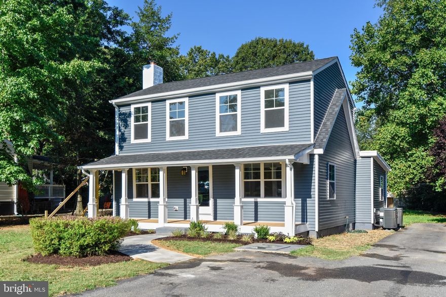 Welcome to 1192 Hampton Road.  This 1900s home has been renovated into a beautiful Turn key home in the heart of coveted Cape St. Claire,  4 bedrooms, 2.5 bath with the master on the main level! New windows, new roof,  new HVAC,  new water heater, furnace, new driveway.   Open floor plan featuring eat in kitchen with custom leathered granite countertops. Huge laundry/mud room with custom built in that will make any organizer swoon. Luxury Vinyl Tile throughout and custom painted for a bright airy feel. Beautiful deck and large yard perfect for entertaining!  Hurry- you won't want to miss this one!    Walking distance to the elementary school, high school and the beach!  Builder and Home Warranty offered!