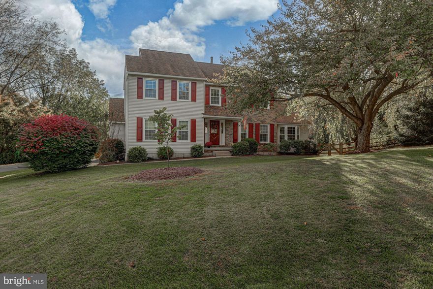 So many upgrades! From Newer Roof to the carpeting (2022), A/C duct UV light 2021 and new light 2023.  A POOL (2021). New Gutters, downspouts, and gutter guards 2018. Water Treatment filter system (2022). New dishwasher (2021). Complete list is so extensive it's in a separate doc. Diligently maintained and upgraded, this house has it all. A heated Saltwater pool for summer memories awaits you. The spring opening has already been pre paid for!  Upon entry you are greeted with hardwoods that flow throughout the first floor. To the left of entry is the formal living room trimmed out in crown moldings and Brazilian Cherry flooring. To the right of entry is the dining room complete with crown molding, a chair rail and two windows. straight back is the kitchen which is gorgeous, boasting such nice features as granite counters, a farmhouse sink, updated glass pendant lighting, stainless steel appliances, an island and pantry. The kitchen is open to the breakfast room with access to the patio and pool. The family room flows from the breakfast room and like the rest of the house, has the crown moldings. This room is so cozy with a wood burning fireplace and a bow window. The first floor is rounded out by the laundry room (Maytag washer and dryer) with a door to access the paver patio. The second floor is where you will find the main bedroom complete with two closets,  a beautifully remodeled private bath that has the most beautiful lighting and granite countertop. There are three additional bedrooms, each sunny and bright that share the updated hall bath also with granite counters. The basement is awesome! It has both finished and unfinished space offering a gas fireplace, good open space for game days and a workshop as well as unfinished storage. The outside! It is a gorgeous setting with a POOL and a patio enhanced by pavers offering an upscale appearance. The yard is private and fenced. No HOA!