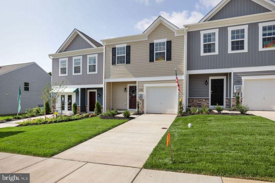 Come see this Madison Home on a auspicious corner lot! 
Imaging living here in 60 Days or less!!  Enjoy this summer owning your own home with a large yard, garage and your own driveway.
This practical Floorplan, this home will fit most people's needs!
 If you are buying a home for the first time, or if you are right sizing, the Madison Townhome is sure to provide you with lots of options. 
The open concept of the first floor with the included beautiful stainless-steel appliance is perfect not only for entertaining, but it is perfect for everyday living! This home comes with hard surface flooring, a large island and gorgeous granite counter tops that complement the aesthetic of the interior color package at no extra costs! You'll love the convenience of an upstairs laundry room with washer and dryer included and the Sod treated yard that is sure to impress your guest when participating in outdoor activities. 
Don't want to miss out on a great HOME? Then schedule a Tour with us.*Photos for viewing for purposes only*