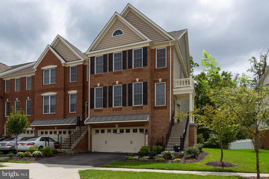 Immerse yourself in the comfort and beauty of this very spacious Bradbury end unit townhouse by Toll Brothers featuring some of the best options offered by this luxury builder. Each floor is layered with upgraded amenities. Literally, everything you need under one roof! Huge backyard, wooded lot backing to trees, a beautiful gourmet kitchen with 42-inch cabinets, granite, huge kitchen island, a sizable deck off the kitchen, a well-appointed owners suite w/ sitting area, 8ft extension on all three levels... The list goes on! Schedule showing with Showing time today!