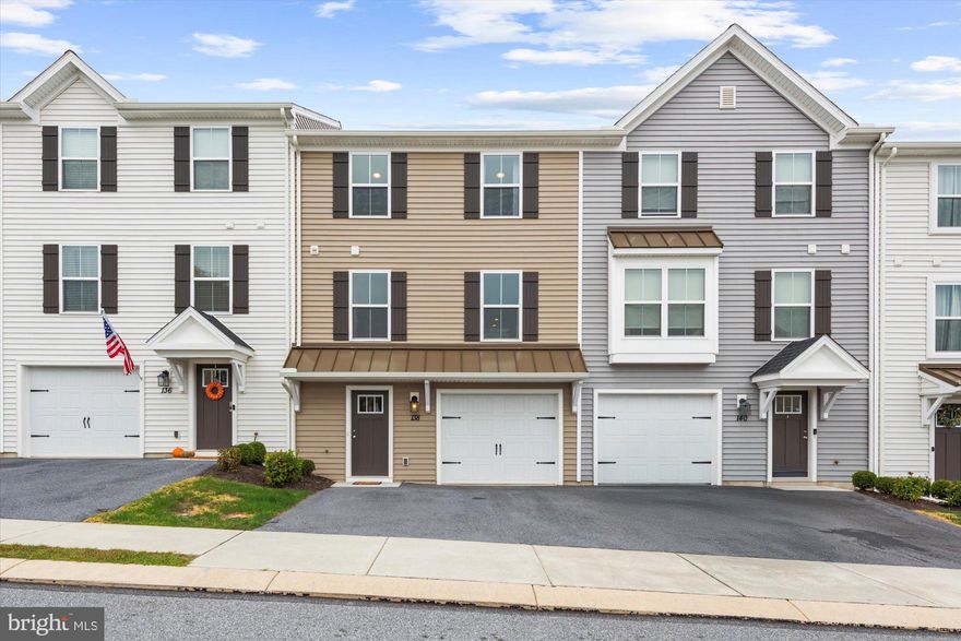 Seller is offering a generous $5,000 seller assist toward the buyer’s closing costs! This incredible incentive makes owning this beautiful home even more attainable.

Welcome to 138 Carleigh Lane, a stunning three-bedroom, two-and-a-half-bath townhome in the sought-after Creekvale community. Built in 2020, this modern home offers over 1,800 square feet of stylish living space designed for comfort and convenience. Step inside to find an open, light-filled floor plan where the kitchen serves as the heart of the home. It boasts stainless steel appliances, granite countertops, white cabinetry with sleek hardware, a large center island with seating, a pantry, and elegant pendant lighting. The kitchen flows seamlessly into the dining area and spacious living room, perfect for gatherings, entertaining, or relaxing evenings at home. Upstairs, you’ll find generously sized bedrooms with ample closet space. The primary suite is a true retreat, featuring a walk-in closet and ensuite bathroom with a double-sink vanity, modern finishes, and a step-in shower. Additional highlights include an attached garage with private driveway, convenient second-floor laundry, and plenty of storage throughout. With the HOA handling lawn care and snow removal, you’ll enjoy true low-maintenance living. Ideally located just minutes from Hershey, downtown Harrisburg, and major highways, this home puts shopping, dining, and recreation right at your fingertips.