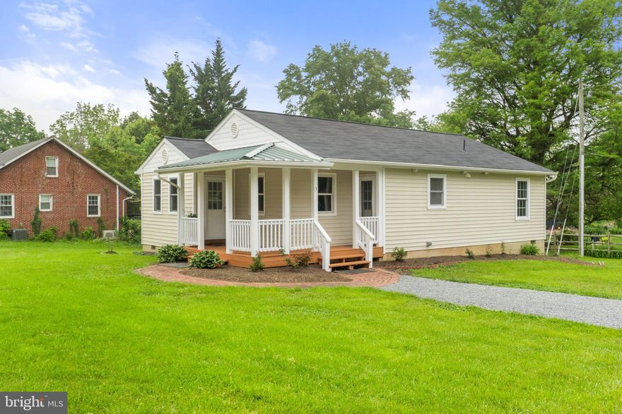 This delightful rambler in the charming town of Hamilton offers one-level living at its finest. The traditional layout seamlessly connects the living spaces, providing a spacious and inviting environment for relaxation and entertainment. Completely renovated and freshly painted, the home boasts a brand new kitchen with stunning countertops, sleek new appliances, stylish new backsplash and and a powerful new vent hood for worry-free cooking. High-end luxury plank vinyl flooring throughout the home adds a sophisticated, modern touch.

This 3-bedroom, 1.5-bathroom home sits on a spacious corner lot, offering plenty of room to spread out. The generous backyard provides a canvas for your gardening dreams or outdoor activities, making it an ideal place to unwind and enjoy the serene surroundings. Plus, enjoy the freedom of no HOA fees!

For peace of mind, the water heater and roof were both replaced in 2021. In 2023, the home received additional upgrades, including new insulation in the crawl space for improved energy efficiency, professional HVAC duct cleaning, and brand new washer and dryer appliances. 

Hamilton offers the charm of small-town living with big-city convenience. You'll be minutes away from Purcellville and Leesburg for shopping, dining, and entertainment. Explore the area's natural beauty with hiking trails, the W&OD Walk/Bike Path, and Hamilton Community Park, just a short walk away, offering green space, playgrounds, and a place to relax.

Commuters will love the location!  The Harmony Park and Ride lot is less than 5 minutes away, with morning and afternoon commuter bus routes connecting Loudoun County to Washington, D.C.  For those traveling further east, the Dulles Greenway Toll Road is just a 10-minute drive, offering easy access to points east and Metro stations.

Make this move-in ready rambler your new home! Schedule a showing today!