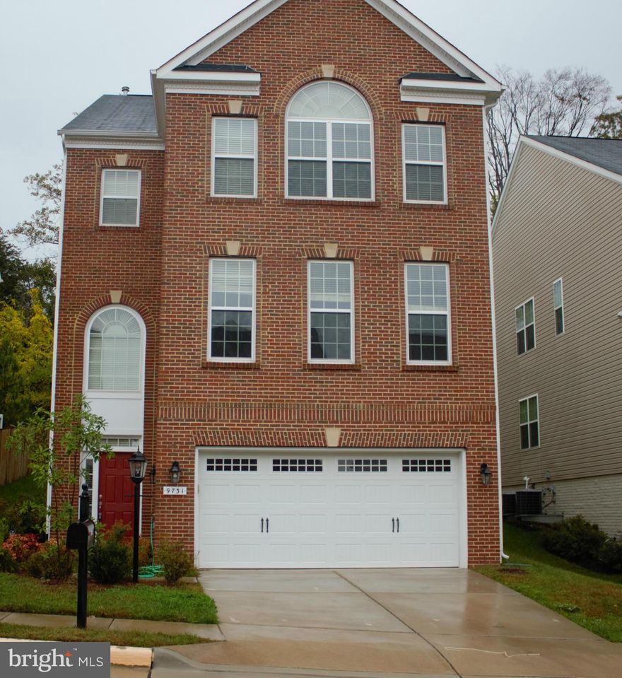 Beautiful SFH feat 4BR, 4FB, 1HB.  Spacious bedrooms, master BR with two walk-in closets, Main BA with shower and tub & his/her sink.  2nd BR with a FB and walk-in closet.  Kitchen features granite countertops, ceramic tiles, stainless steel appliances.  Hwd floors throughout LR & DR.  Also nice office in the main lvl. Recessed lighting, nice deck with a great view!!Close to train station!