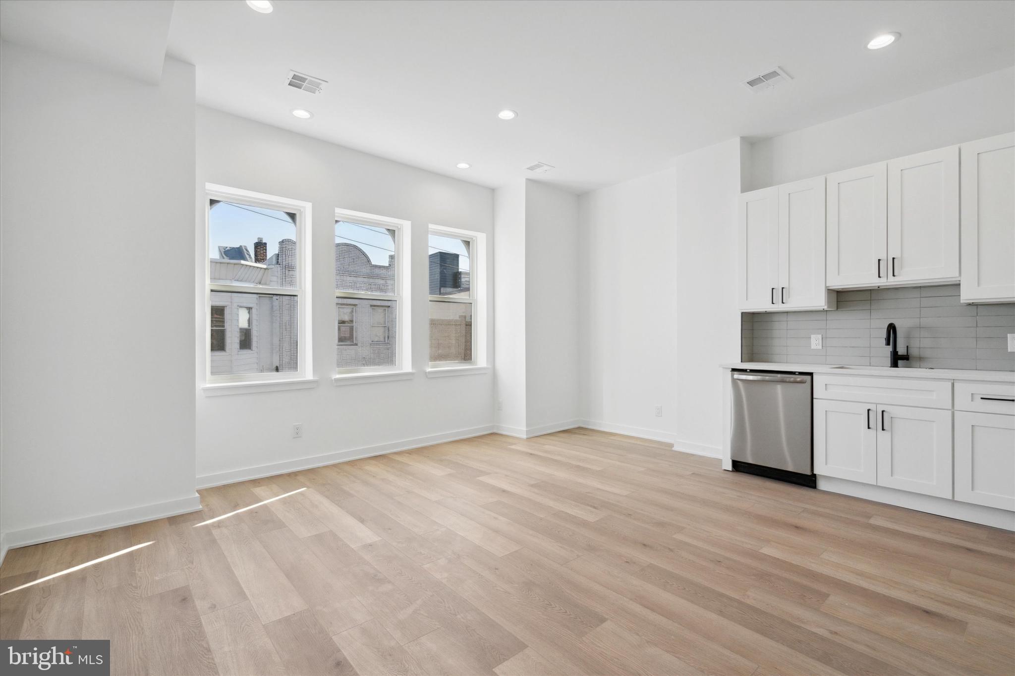 Gorgeous and new apartment in the Heart of Queen Village! Spacious and extremely bright studio! This apartment featuring all new hardwood flooring, state of the art kitchen with stainless steel appliances, large open living/dining area, gorgeous bathroom with shower/tub, LAUNDRY IN UNIT. Water $25/month, tenant pays electric. Pets welcome for $25/month and a one time non-refundable $250 deposit. Only 1st month and 1 month security deposit needed at signing.