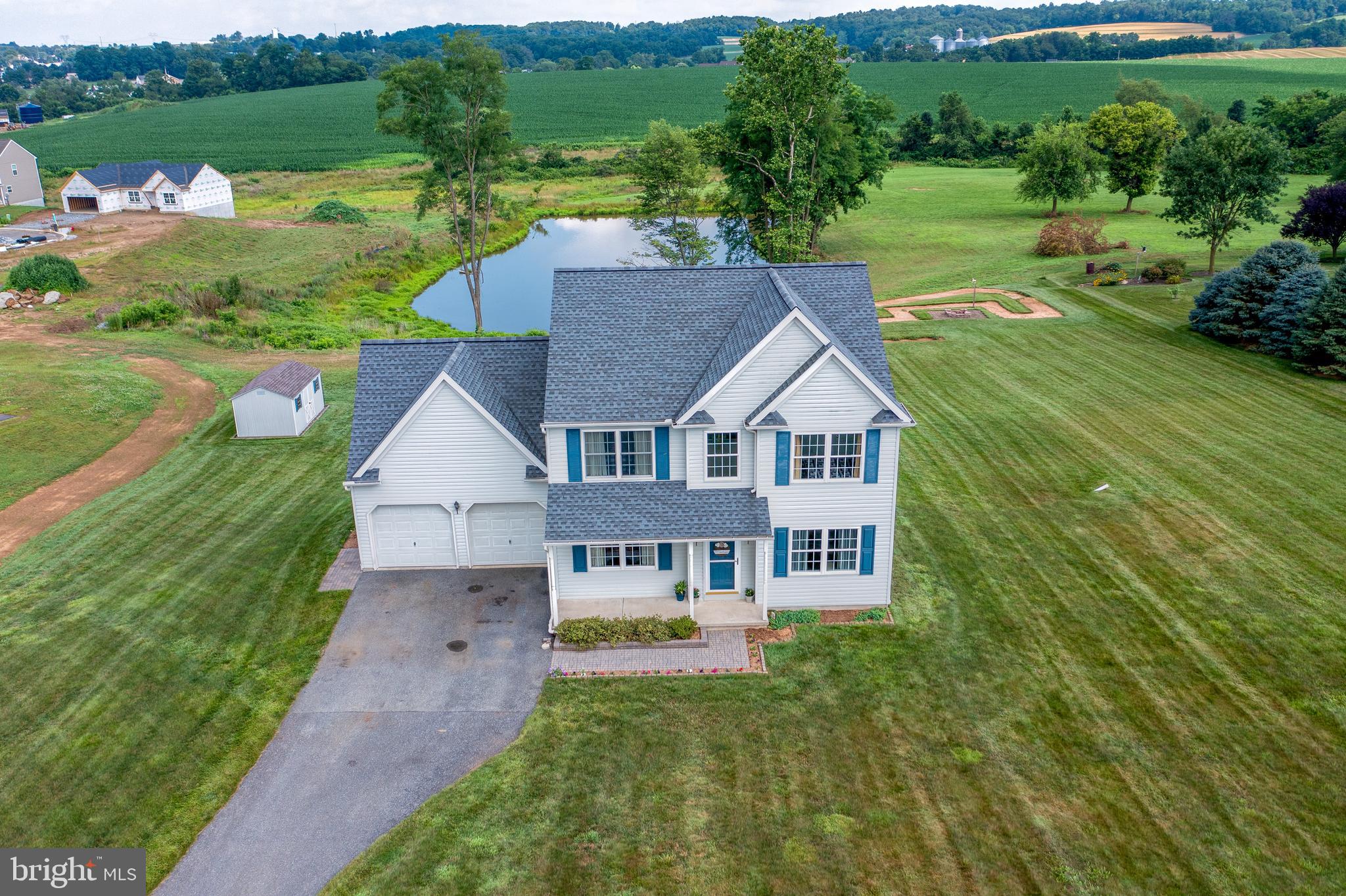 Beautiful and lovingly maintained home with 1,914 sq ft. of comfortable country living ready to welcome you home! Featuring panoramic views, and overlooking a large pond this home sits on a 1.1 acre cleared lot, and offers 4 bedrooms 2 1/2 bathrooms, a bright two story foyer, formal living and dining rooms, spacious kitchen and a bright and cheerful family room with access to the sundeck, and gleaming hardwood floors through out the first floor. Full unfinished basement with Superior Walls foundation can be finished for future living space. Schedule your private tour today! Open House canceled.