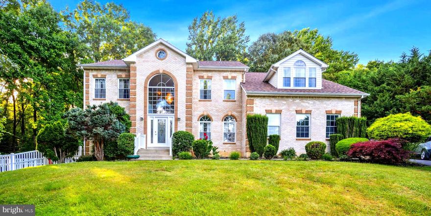 ****ASK ABOUT ASSUMABLE MORTGAGE OPTIONS AT BELOW 4% INTEREST RATE
This home whispers “elegence.” Nicely nested on 2.72 acres. As you enter via a private road feast your eyes on the beautiful view of horses grazing in the meadows, it is a moving picture to enjoy every day. The extended driveway leads up to the spacious two car garage.
This custom home exterior features, Gary Glen brick collection, with corner stones and key
stones adding that extra touch of “elegance.” This home has a NEW architectural roof
transferable lifetime warranty and NEW garage doors. 
Take a dip in the oversized fiberglass pool and spa that is secured by a six-foot vinyl fence.
Enjoy roasting marshmallows on the outdoor firepit in the back yard or late-night fun
with the family by the fire.
This property is surrounded by mature trees, to add extra privacy, park-like setting.
Take a nature walk through the woods and enjoy Piscataway Creek that has a natural
waterfall.
When you walk through the front doors you are met by. a custom curved staircase in foyer with huge window to enjoy the view of the horses. This home features 9 foot ceilings on the main and top floors and boasts 6 bedrooms and 5 full bathrooms. The grandiose  primary suite, features a sitting room, and three large walk-in closets with plenty of storage. The spa like  primary suite bathroom has a large garden tub with jets, beautiful shower, and two sinks. The other three sizeable bedroom areas offer space and comfort with jack-and-jill bathroom, two sinks and private toilet and tub. Upstairs also has one full bathroom with hallway entry as well as a  large laundry room with shelves, stack washer/dryer with washing tub.
This home has all the bells and whistles, enjoy the open kitchen with pantry, great space for entertainment, all new appliances, countertop and cooktop. The main floor features
a drop-down family room with natural wood floors, woodburning fireplace and double
glass sliding doors to bring the outdoors indoors. Mudroom with closet and entry door
to garage. Large living room and dining room. Full bathroom on main level and bedroom
with beautiful view of the horses and nature. 
You enter the basement by way of custom made curved staircase to a generous area with a small kitchen, sink, stove, and refrigerator. Basement features Full bathroom, large bedroom with view of pool area, large closet space and ceiling fan. Large back room which can be used as theater room or playroom/party room for the kids. Walkout basement with  French doors that lead you to pool and spa.
Looking for more storage, well look no more, large hallway closet, and extra storage
space which houses the furnace, water heater and sprinkler system holding tank.
Did I mention this home has 33 windows to bring the outdoors indoors. This mini estate
is off the beaten path, no through street, no traffic, total privacy. NO HOA, NO WATER
BILL! This home is on well and septic. No wasted space in this home. Don’t miss this
beauty. Dreams do come true. Enjoy tranquility and the best part is a custom home that
has the most important elements of home ownership . . . LOCATION LOCATION
LOCATION!
****ASK ABOUT ASSUMABLE MORTGAGE OPTIONS AT BELOW 4% INTEREST RATE