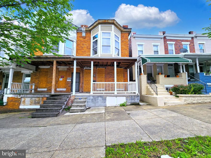 ONLINE AUCTION: Bidding begins 6/6/2025 @ 10:00 AM. Bidding ends 6/10/2025 @ 11:10 AM. List Price is Suggested Opening Bid. Deposit: $5,000.

The property at 2341 Annapolis Rd is a two-story rowhome located in Baltimore's Westport neighborhood. It is currently a vacant, partially framed shell ready for renovation. Recent improvements include a new rubber roof, subflooring, stairs, and repointed party wall brick. The Patapsco River is nearby accessed by many places in the area including Middle Branch Park. Nearby traffic arteries include the Baltimore-Washington Pkwy and Waterview Ave.