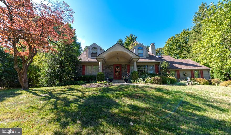 Discover this beautifully updated Cape Cod home, thoughtfully expanded over the years, nestled on a generous .77-acre lot in a sought-after neighborhood in T/E School district. Within walking distance to the R5 train station and the charming village of Berwyn, this residence offers the ideal combination of convenience and classic style.

This wonderful home features a spacious family room, an expanded kitchen, two dormer bedrooms, and a luxurious custom main bathroom. Additional highlights include an updated hall bath on both the first and second floors. The inviting hard scaped front entrance, sheltered to protect you from the elements, leads you into a meticulously designed interior boasting hardwood floors throughout.

Step outside to enjoy the expanded deck and patio that overlook the level backyard—perfect for entertaining or relaxing. A standout feature of this home is the gas fireplace with a stunning marble surround located in the living room, creating a warm and inviting atmosphere.

The formal dining room, enhanced by a bay window, is perfect for special occasions, while the family room boasts cathedral ceilings and abundant windows that flood the space with natural light. The breakfast area, complete with French doors, seamlessly connects to the deck—ideal for indoor-outdoor living.

The expansive kitchen offers an abundance of custom cherry cabinets and a Butler's pantry, providing ample storage and space for culinary endeavors. A convenient first-floor bedroom includes laundry hookups and French doors that lead directly to the patio, along with a full-tiled bath.

The second floor hosts two generously sized bedrooms with hardwood floors, an updated hall bath, and a luxurious custom bath off the main bedroom that features a walk-in closet, walk-in shower, and a rejuvenating Jacuzzi tub.

The finished lower level has a carpeted game room, storage and power room next to an additional laundry room.  

This home truly represents the perfect blend of charm and modern convenience, all in an ideal location, plenty of curb appeal, walk to village and train.   Don’t miss your chance to make this stunning property your forever home!