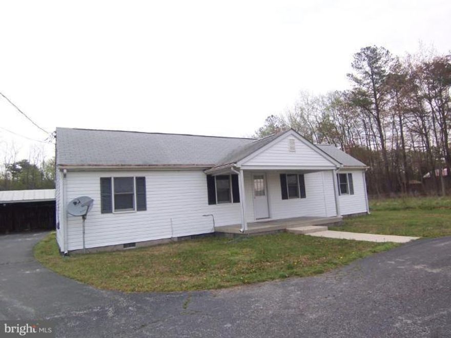 Real neat and clean 3 bedroom 2 bath rambler with a 2 car carport nice country location. Across from the fairgrounds on Fairgrounds Rd in Leonardtown. Central ac, rent includes water and sewer. Nice yard.
