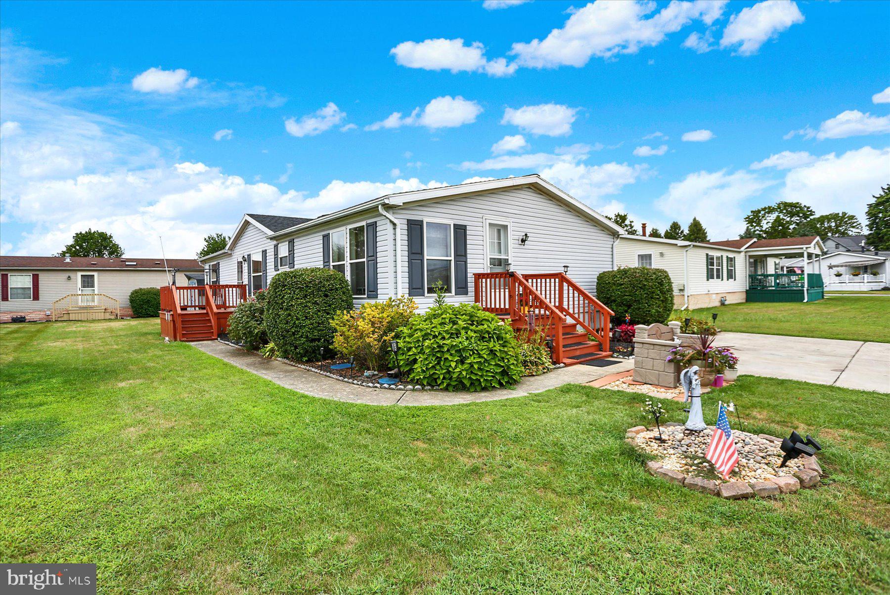 Shadowstone Village, a vibrant 55+ community that embraces pet owners. This pet-friendly community offers a variety of social gatherings, recreational activities, and access to numerous amenities, with events often organized by residents and community groups.
This well-maintained home features three bedrooms and two full bathrooms, including a spacious en-suite with a jetted tub. The second full bathroom has a tub/shower combination, perfect for guests. All appliances, including the washer and dryer, are included for an effortless move. The home is equipped with economical gas heat and central air for year-round comfort, and a cozy natural gas fireplace in the family room adds a warm touch. The kitchen, with its convenient breakfast area, adjoins a bright dining area, creating an ideal space for meals and gatherings. Additionally, the property offers plenty of off-street parking, making it a great choice for those seeking a peaceful yet active lifestyle.
Don't miss the opportunity to make this beautiful home yours!