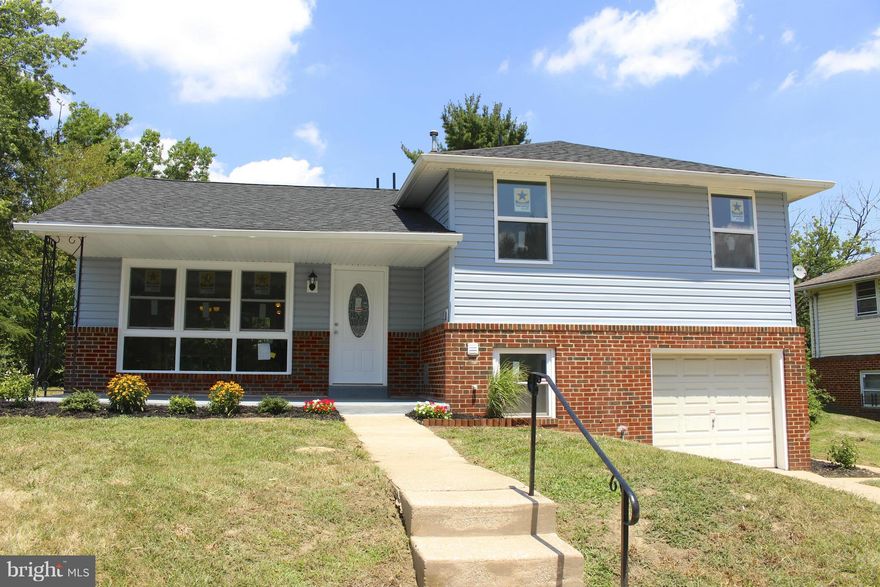 Complete Rehab in Windsor Mill for sale! If you like NEW, then you'll like this! NEW Roof, Electric, Plumbing, A/C, Siding and Windows! Open 1st Floor with Amazing Kitchen! Granite Counters with a Huge Island, Stainless Steel Appliances and New Cabinets! NEW Flooring throughout the whole house! Basement could be 4th Bedroom! 1 Car Garage and Driveway! Laundry Area with a Half Bath! MUST SEE!!!