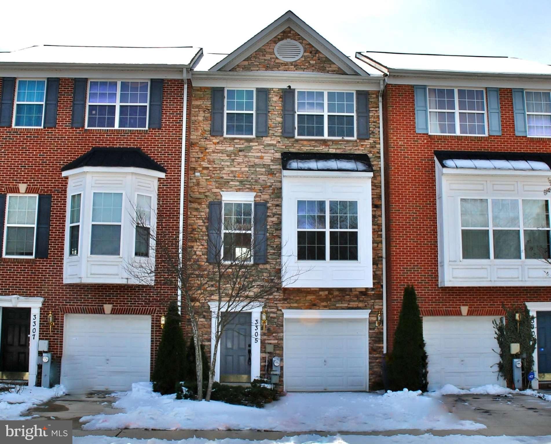 RENOVATED CONDO TOWNHOUSE..Move In Ready! New Kitchen! Lovely granite counter tops, brand new appliances. Lovely hardwood floors on the main level. All baths renovated...new vanities and fixtures. Open floor plan and lots of natural light. A commuter's dream...close to Route 29 and the ICC Route 200. Close to shopping, entertainment and other amenities.