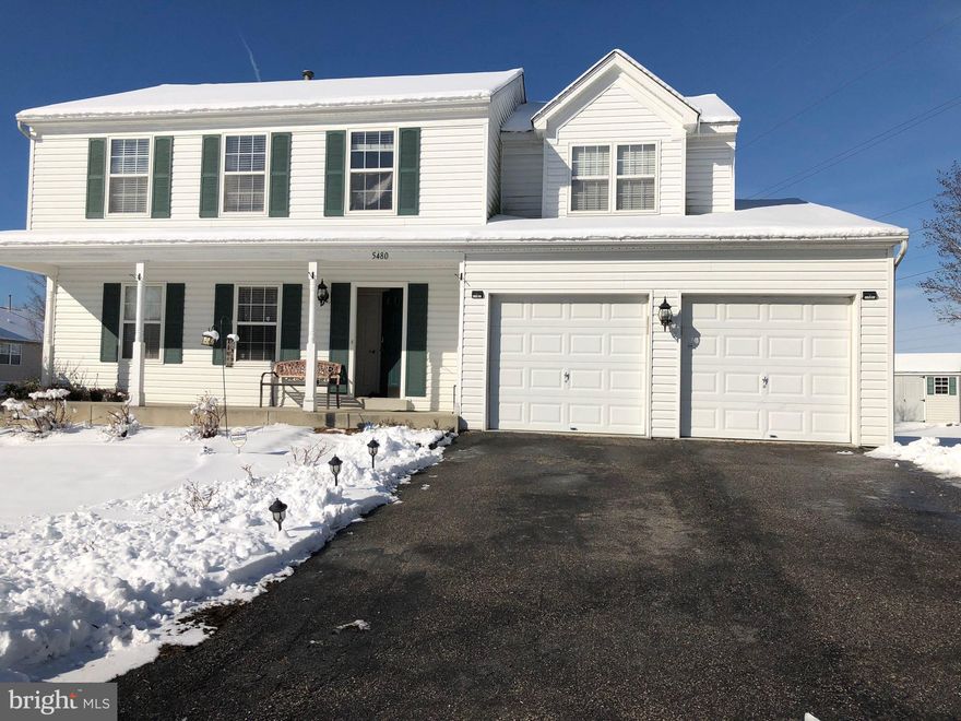 $10,000 price reduction. Ready to move-in and well-maintained colonial home, on 0.41 acre lot, located on a quiet street and offers 4 bedrooms, 2 full and 1 half bathroom, 2 car garage, front porch, and large maintenance fee deck backing to  big open space. Main level: Foyer, living room, dining room, family room with gas- fireplace opens to large deck, renovated kitchen with pantry, granite counter tops, stainless steel appliances (2016), built-in Microwave (vent out). Upper level: Master bedroom with jacuzzi tub, separate standing bath and walk-in closet, 3 additional bedrooms, guest bathroom and dryer and washer (2019). Lower level: large recreational room and plenty of storage. HVAC (2020), roof (2012) and prewired for electric car charger. Transferable solar panel (Trinity Solar).