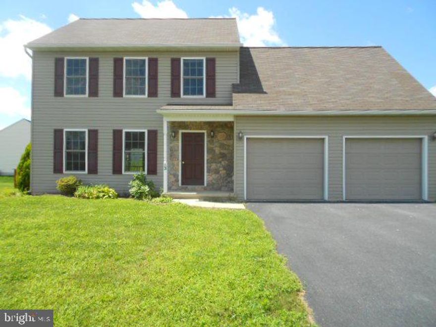 Corporate owned home being sold as-is condition with no sellers disclosure. Purchaser is responsible for the 2% transfer tax and all inspection costs. Welcome to 3 Crosswinds Avenue. Located in the Woodcrest Heights developement. The home offers an open flow and half bath/laundry room on the main floor. Attached two car oversize garage. Deck in the back with a fenced large back yard for those summer gatherings. Unfinished basement for storage or could be finished for extra living space. This could be your next home so make your appointment to view.Home sits on leased ground with no lease fees.