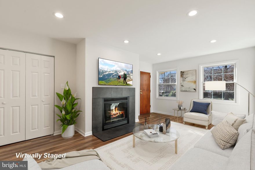 OFFERS DUE MONDAY, FEBRUARY 26 AT 5PM.  Literally every inch of this unit has been beautifully updated!!  Come see it before it’s gone.  Brand new quartz countertops, solid-wood white cabinets, stainless steel appliances, recessed lights, windows, walk-in shower with white subway tile, fireplace surround and firebox, LVP flooring throughout, and more!!  There has never been a unit this well done at Cambridge Courts.  Less than a mile to the Clarendon Metro, Arlington Cinema and Draft House, bars, restaurants, and shopping at Trader Joes, Whole Foods, Apple Store, Crate and Barrel, Texas Jacks, etc. Sidewalks to parks including Thomas Jefferson Community and Fitness Center. Less than 5 miles to the White House and less than 3 miles to the Pentagon.