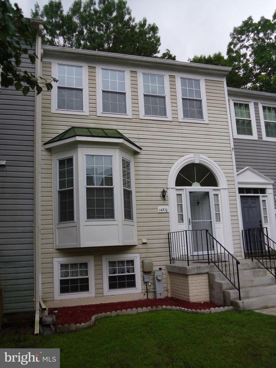 Beautiful 3-level townhouse located at very convenient location, close to I-95, Rt 29, MD-200, Rt 198. It features 3 BRs, 3 1/2 BA, Granite countertop, Stainless Steel appliances, beautiful hardwood floor, recessed lights, nice deck back to woods, walkout basement with full bath, spacious family room, laundry room, space for 4th bedroom, well maintained and much more. Must See!