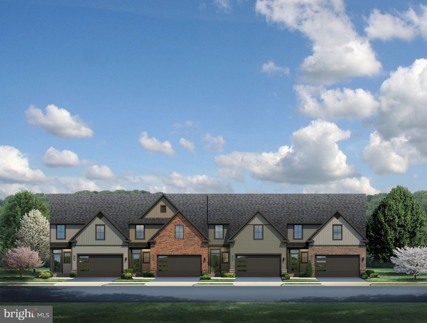 To be built Calvert Villa at Tanyard Shores. For a villa that offers style and space, but never sacrifices convenience and comfort, look no further than Ryan Homes new Calvert. As soon as you enter the foyer you'll know you've arrived. To your right a cozy nook shelters an eat-in kitchen with a pantry cupboard, full sized laundry room, and convenient powder room. Ahead lies a light-filled open-concept floorplan that features room for a dining room, and great room but never feels closed off. A wall of windows and a door on the back wall lets the outside in. The primary bedroom is off the living space, near at hand but separated from the living area by an ante space. Entering the primary bedroom is like entering your own private spa  retreat from the day to the main bath, with its double bowl vanity and shower with seat. A huge walk-in closet gives you plenty of storage space. Upstairs is another large bedroom and bath, and more coveted finished storage space. Welcome to Tanyard Shores' exclusive 55+ active adult neighborhood! Enjoy the lifestyle of a waterfront community with resort-style amenities. Offering villas with 1st floor Owner's Suite from the low $400's!    Tanyard Shores' resort style amenities include: An exclusive 55+ active adult clubhouse along with all the other community amenities to enjoy.  Outdoor pool, fitness center, yoga studio, coffee bar, indoor and outdoor dining areas, and firepit. You'll love having water access, dock & boat slips, beach area with kayak storage, hiking trails, dog park, and more! Our villas will provide you with the space and layout you need with a 2-car garage and main level living with a 1st Floor Owner's Suite. Other floor plans and homesites are available.  Photos are representative.  Ryan Homes is taking precautionary measures to protect our valued customers and employees.  Our models are open by appointment.