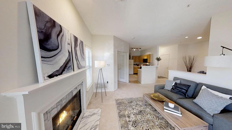 Stunning 2BR, 1.5BA Unit Walking Distance to Reston Town Center! Nearly 1000 sq ft Unit with Living/ Dining Room combo with fireplace & walkout to Private patio. Spacious Master Bedroom with Walk -in Closet! Corner unit w/ wrap around balcony has total privacy. Perfect location in the community w/huge guest parking lot right next to building. Community has pool, exercise room & club house