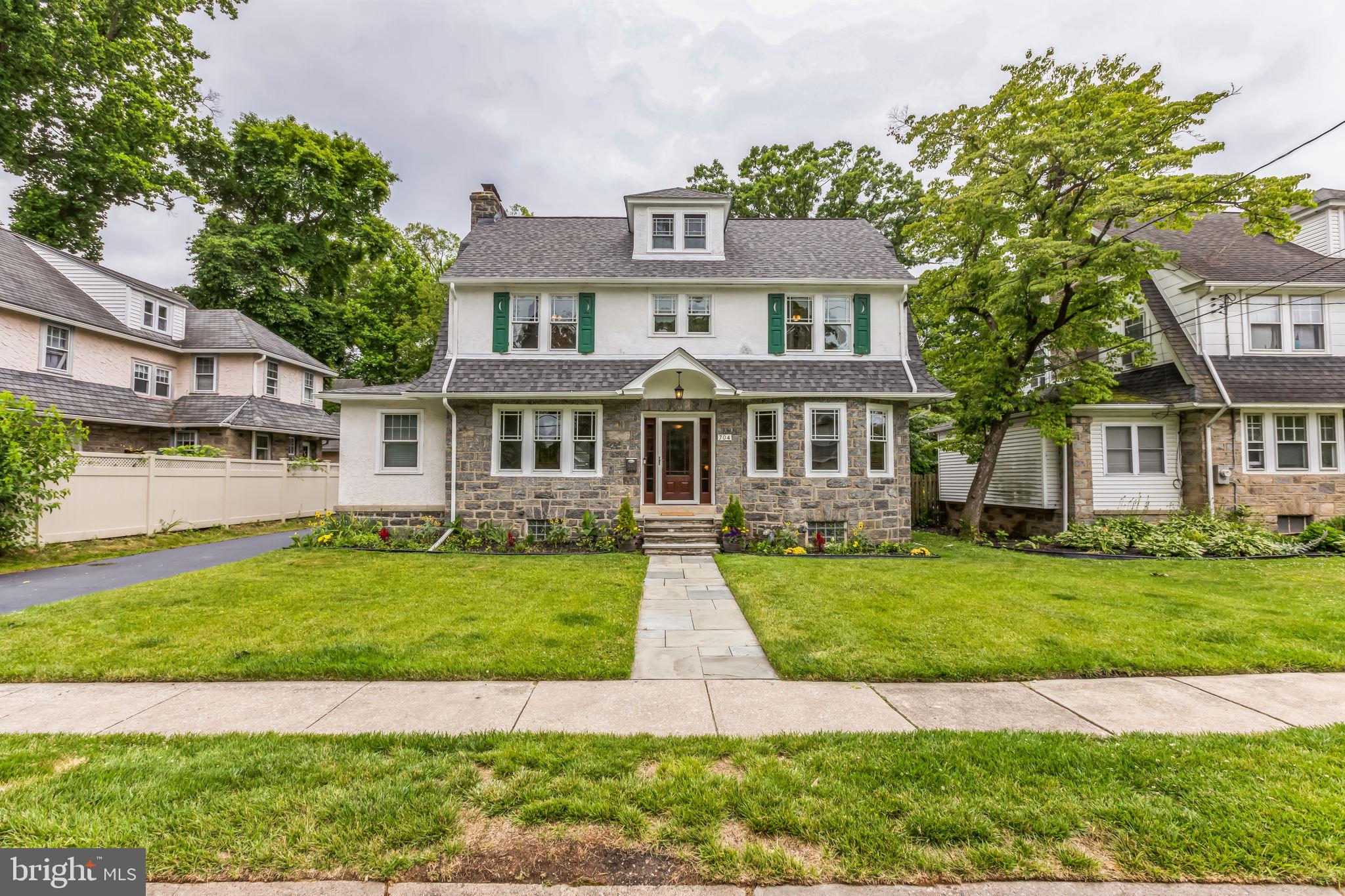 This beautiful home is located in Drexel Hill and has the best of both worlds. It's well maintained and has tons of character. As you walk up to the house you'll notice the roof which was replaced in 2021 and the Pella windows that were updated a few years ago; along with an amazing looking newer front door.
You enter the home into a spacious foyer with hardwood floors. The hardwood floors continue through most of the 1st floor. The living room is anchored by a fireplace with French doors on each side. Through the left door you enter a room that can be a home office, gym space, play area, or 1st floor bedroom. Through the right door or from the room you can access the full bathroom located on the 1st floor. To the right of the foyer is a traditional dining room with tons of natural light from the gorgeous windows. Off the dining room is the large kitchen that over looks the backyard entertaining area. A rear entrance leads to the garage and rear driveway parking. The backyard is perfect for relaxing or entertaining.
Hardwood floors continue upstairs to the 2nd and 3rd floors. On the second floor you'll find 4 spacious bedrooms with plenty of space. As well as the second full bathroom. Heading to the 3rd floor you'll find an additional 2 bedrooms as well as a 3rd full bathroom! This house has tons of space!
The basement is a space that can be used for storage or additional living areas. The heater was replaced in 2017. The hot water heater was also replaced in 2017. The home has 200 amp service.
This wonderful home is ready for you to make it your own. With the big items like the roof, windows, and heater being newer, you can focus your updates elsewhere.