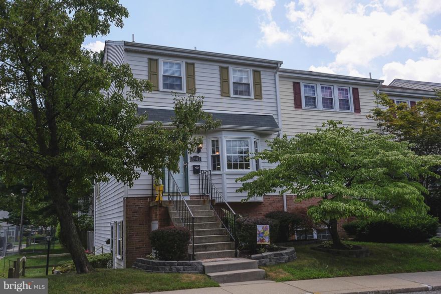 Priced to sell! Immaculate and PRISTINE end-unit townhome. Move-in ready! Sparkling eat-in kitchen with granite and pantry. Wide-plank floors throughout. Pellet stove. Nice deck and enclosed patio area. Large master bedroom with plenty of closets. Close to schools and shopping. Short and  EASY location for commute to Fort Meade, airport and DC.  Beautiful unit!