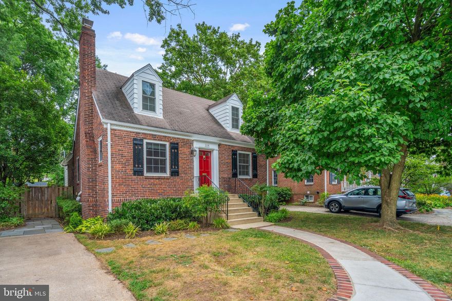 **Renovated,  expanded 1937 Cape Cod on level lot near Ballston and Virginia Square Metro**2019 kitchen features crisp white cabinets, quartz tops, tile backsplash, stainless appliances, and vaulted ceiling with double skylights**It opens to the large screened in porch that was added in 2020 and leads to the level rear yard with raised planting beds and level yard**The upstairs primary bathroom was also renovated in 2019 and includes deep tub, double sink vanity, and storage**The lower level was renovated in 2014 and has a comfortable rec room, private bedroom with door to yard, and a renovated bathroom with marble topped vanity**The laundry room has a wall of built in cabinets and hanging rods to make laundry a breeze**The home was completely painted in 2024 and carpeting installed in the lower level**Desirable details include: double pane windows and two zoning heating and cooling for energy efficiency; wood floors on two levels;  wood burning fireplace in the living room; large utility and storage area in the basement with shelving;  and a quiet no through street that ends in a cul-de-sac**Easy access to shopping, restaurants, grocery stores, nightlife along the Orange Line Corridor, parks and bike path**Near business centers along the Metro corridor,  Fort Myer, Henderson Hall, Pentagon, Army Readiness Center, Foreign Service Institute, the Pentagon, National Airport,  Crystal and Pentagon Cities**Good reverse commute to Tysons, Dulles Airport and Tech Center**  A  deceptively small home that provides space for everyone and a relaxing screened porch**