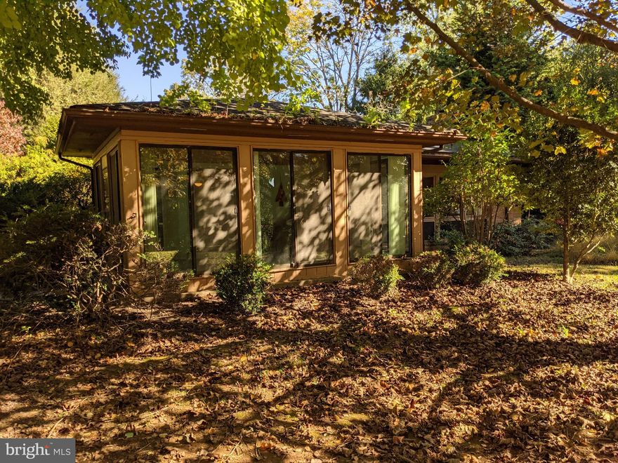 Formerly a horse farm. This mid century ranch is located on 12 beautiful secluded acres in Chadds Ford Township. The house need renovation but the spot has lots of potential. Or renovated the house as a guest unit and build another house to make an estate.