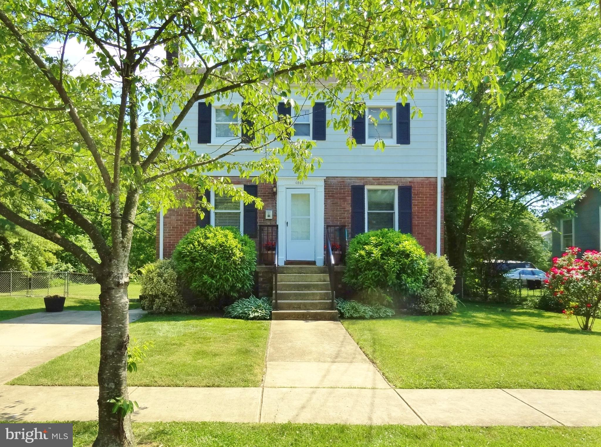 Don't miss your chance to own this amazing home on one of the largest lots in Riverdale Park! Nearly 1/3 acre with fencing, large rear deck and stately shade trees bordering the property. The main level features a family room addition that currently functions as a bedroom. The addition includes a full bath and main-level laundry room for your convenience. It also has a separate mini-split system for energy-efficient heating and cooling. The living room has a brick fireplace for those cosy winter evenings. The light and airy dining room has oak hardwood flooring. The kitchen features modern cabinetry and appliances along with a pantry for additional storage. The walkout basement has an additional washer and dryer. The upper level has 3 bedrooms and ceramic-tiled bath. The previous owner installed a BDry Basement Waterproofing System - never any water in the basement! This property is just a short distance away from Riverdale Park Town Center - many shops and eateries are available. The Marc train provides easy access to both Washington DC and Baltimore. There's a bikeshare program nearby, along with The Anacostia River Trail and other hiking and biking paths. Come see why the Riverdale Park neighborhood is one of the best places to live in the Metro DC area!