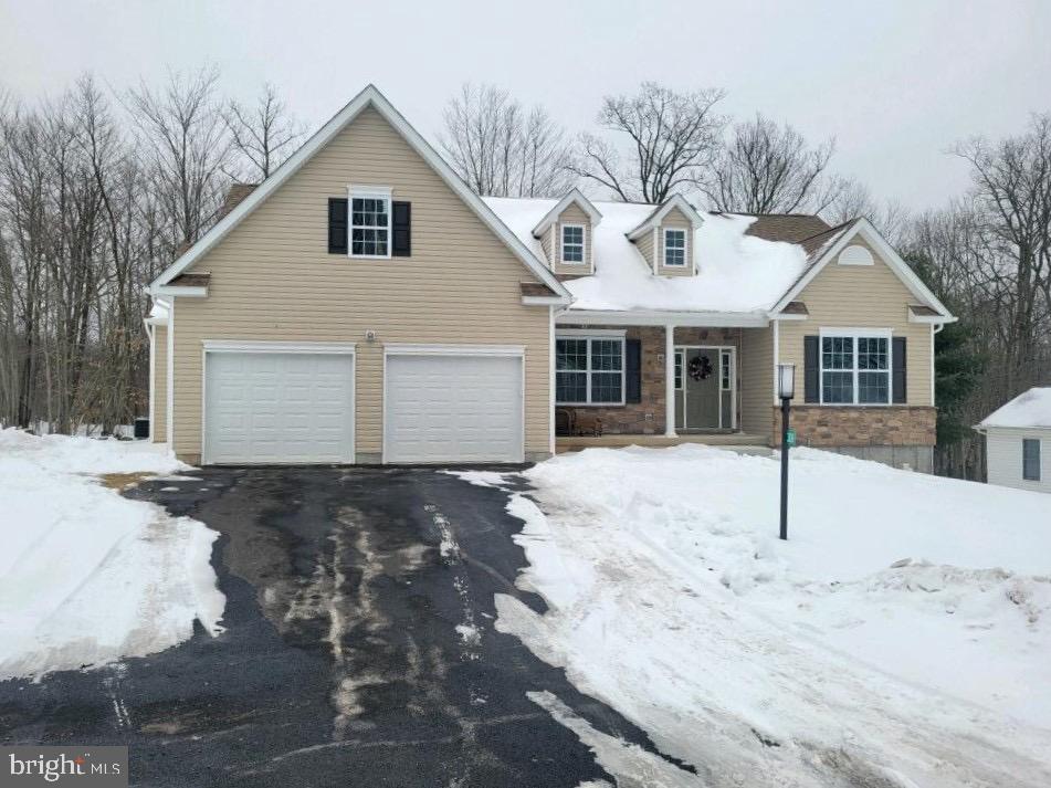 Newly built Ranch home at the Golden Oaks 55+ community in Kidder Township! This open concept, luxurious & modern home has it all! Beautiful & relaxing great room features a gas fireplace, ultra modern kitchen is complete w/ quartz countertops, an L-shaped island w/ seating & access to the dining room. Just beyond lies a a walk-in pantry & dining nook w/ sliding glass doors that lead to the backyard, allowing for easy access to the outdoors. The owner's suite features a walk-in closet & private bath including double-bowl vanity sinks & stand in shower. This lovely home also offers 2 additional bedrooms, one of which could easily be used as a study, a second full bath & a mudroom/laundry room w/ access into the 2 car garage. Full basement provides ample storage! HOA covers lawn mowing, snow removal & a clubhouse! Conveniently located near Hickory Run State Park, Nescopeck State Park, Pocono Raceway & all of the area's many resorts; Kalahari, Camelback & Jack Frost. Selling as is.