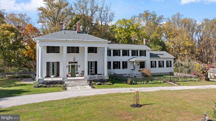 Historic Montvieu c.1869 – Timeless Elegance Meets Modern Comfort..............Step into the charm and grandeur of Montvieu, a beautifully restored and renovated historic estate nestled on over 3 partially wooded acres in the heart of Cockeysville, Maryland. Built in 1869, this remarkable property blends 19th-century elegance with today’s modern conveniences, offering a rare opportunity to own a piece of local history.................Inside, you’ll find 5 spacious bedrooms and 3 full bathrooms, including a fully equipped in-law suite—perfect for extended family or guests. The home’s grand parlor showcases soaring ceilings, rich architectural details, and abundant natural light, making it ideal for both entertaining and quiet reflection. There are several bonus rooms for media, hobbies, den or additional bedrooms.............The gorgeous kitchen has been tastefully updated to meet the needs of modern living while maintaining its historic charm. Multiple fireplaces, original hardwood floors, and period details throughout preserve the soul of the home, while recent renovations ensure comfort and functionality..............Step into serenity in the expansive rear sunroom, a true highlight of this home. Bathed in natural light from walls of oversized windows, this versatile space offers panoramic views of the private, fully fenced backyard and the tranquil wooded area beyond. Whether you're enjoying your morning coffee, entertaining guests, or simply unwinding with a good book, the sunroom provides a seamless connection to nature with the comfort of year-round use. With ample room for seating, dining, or even a home office, this bright and airy retreat is the perfect blend of indoor comfort and outdoor beauty...............Additional features include a large unfinished basement and a walk-up attic, offering ample storage or the potential for further expansion. With its prime location close to shopping, transportation, and entertainment, Montvieu provides the perfect balance of seclusion and convenience..........Select Improvements - New architectural shingle roof.......Added natural gas service.....Upgraded 2nd floor laundry......New boiler for baseboard heat.....
New 5 ton AC unit for 2nd floor......New gutters.....Updated in-law suite kitchen and bathroom.....New water heater.....New acid neutralizer water treatment system.....New Marvin double hung windows with screens installed throughout......Repaired and painted the exterior of the house......Fenced in the backyard......New deck off back porch......Updated main kitchen......Primary chimney relined and firebox rebuilt......New water softener.