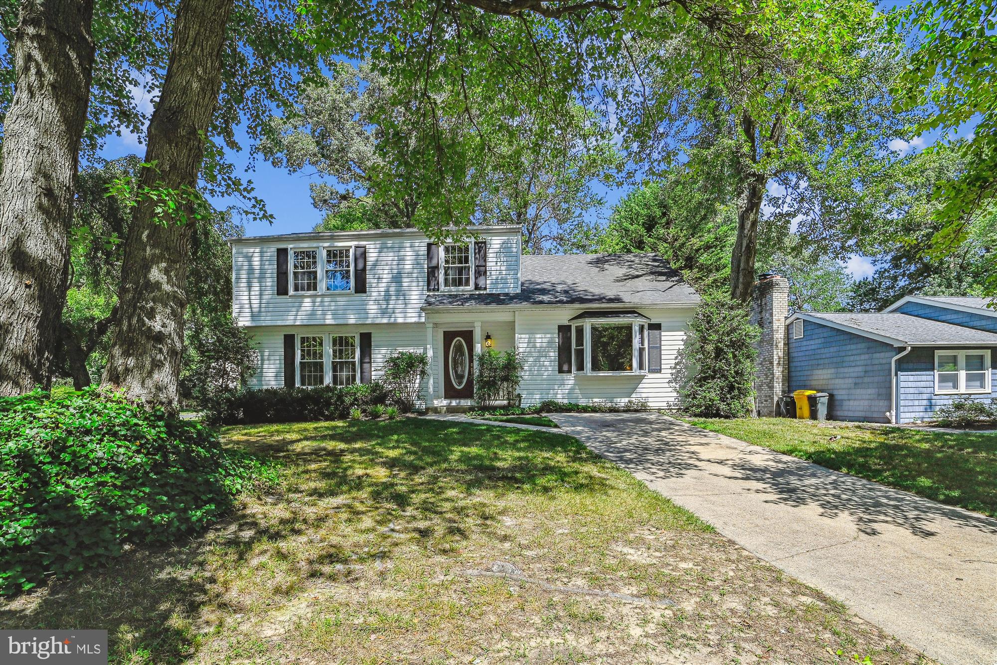 Welcome home to this great five bedroom two and a half bath home nestled in Riverdale of Severna Park. The property is in turn key condition with an upgraded kitchen wonderful soft close cabinets, granite countertops, dining space island, stainless appliances, and bamboo flooring. The dining area off the kitchen has the same bamboo flooring, and a slider leading out back to a deck and patio to entertain within the spacious fully fenced yard. To the other side of the kitchen find the primary bedroom suite, with a fantastic full bath with soak tub and step in shower, and the laundry on the main level for convenience. Upstairs are four newly carpeted bedrooms, and the upper level primary has two closets (one could become a bathroom). The basement is a clean slate, open for storage or to be finished for more living space.***Shed conveys as-is*** Close to commuter routes, shops and restaurants, a perfect location to call home. This one won't last long.